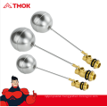 Chinese Supplier TMOK Brass Float Valve with CE Certification Brass Body Stainless Steel Stem and Ball